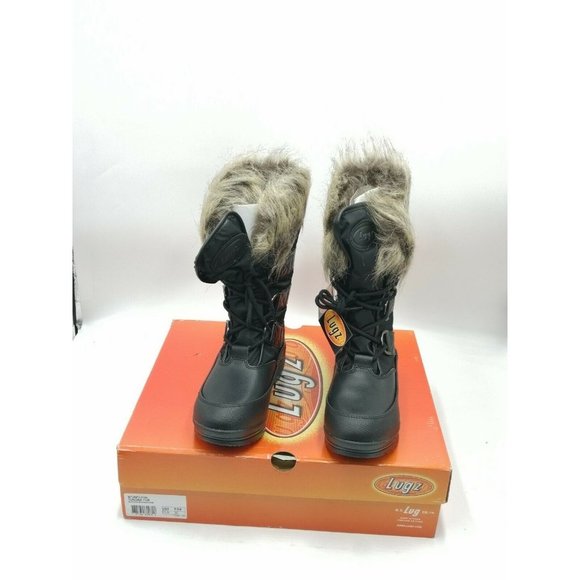 Lugz Tundra Tall Winter Snow Waterproof Boot Black Women's US 6 M - Picture 3 of 11